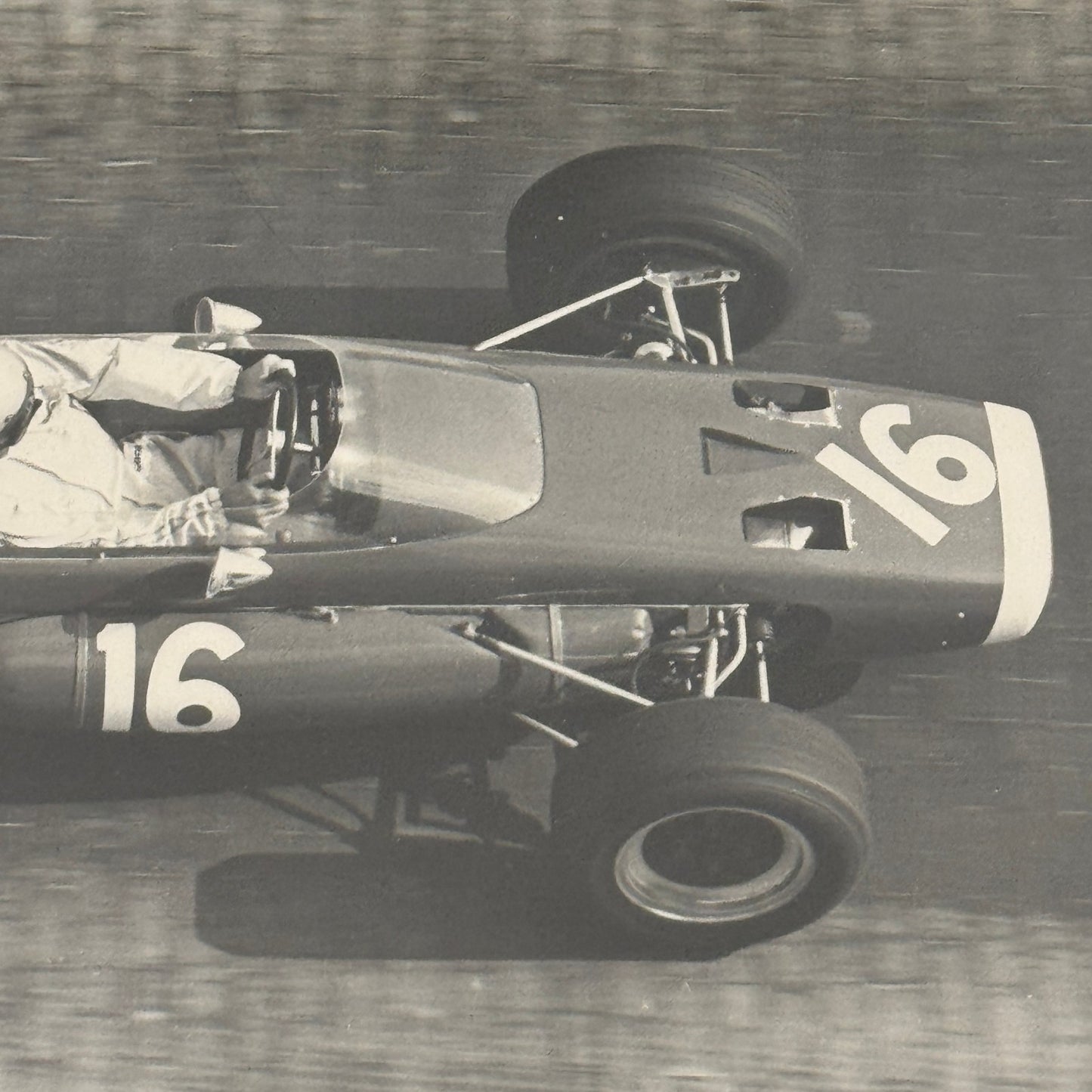 Vintage Racing Photo Bruce McLaren M4B BRM Monaco Grand Prix 1967 Motoring News