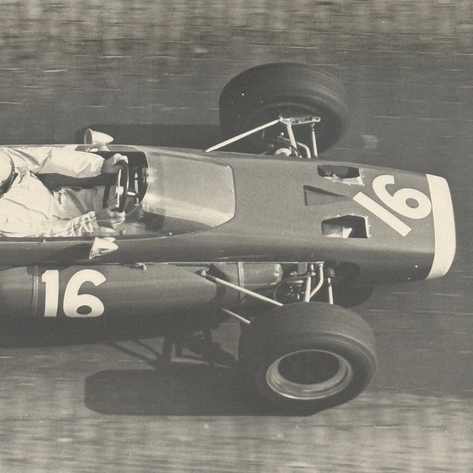 Vintage Racing Photo Bruce McLaren M4B BRM Monaco Grand Prix 1967 Motoring News