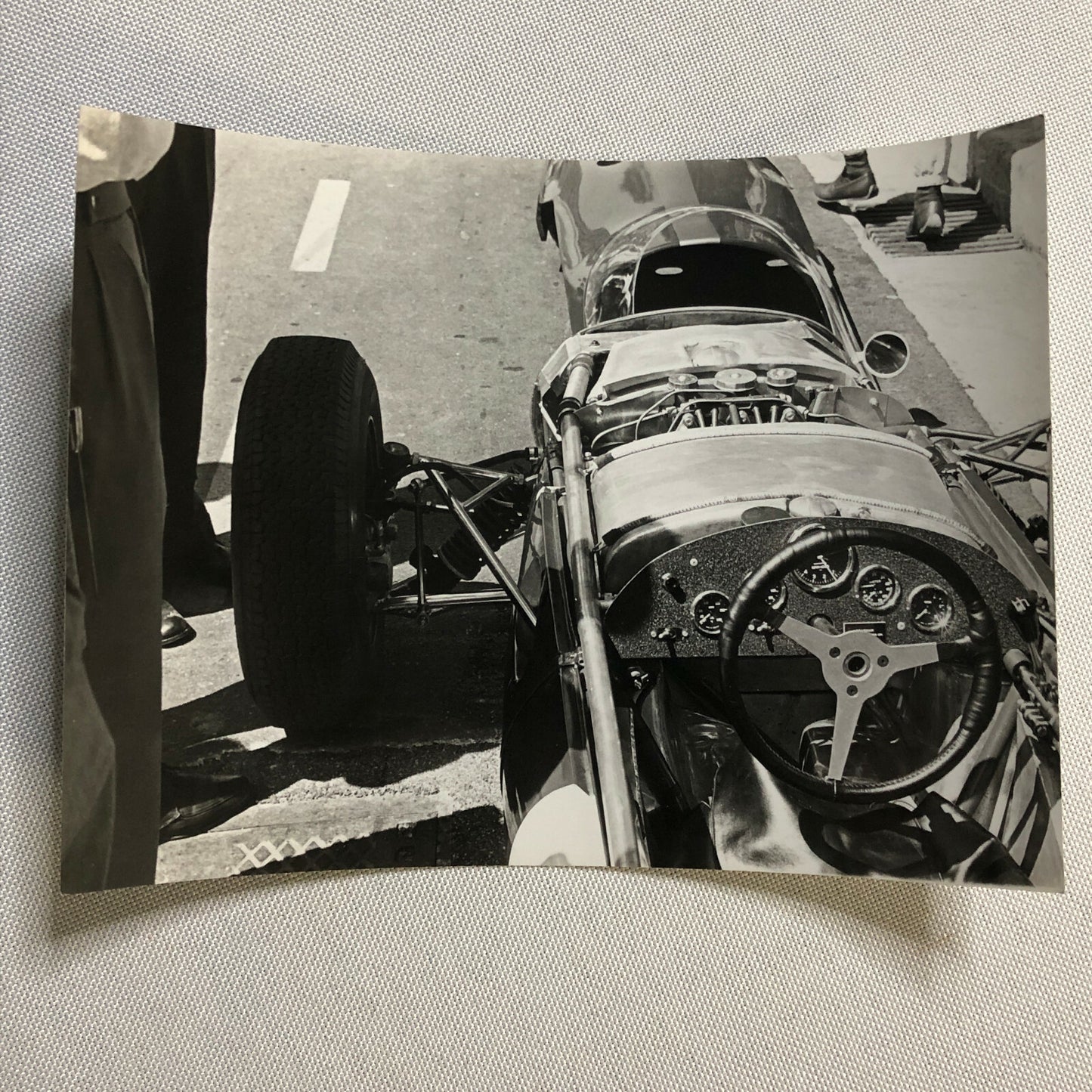 Vintage Grand Prix Racing Car Photo Photograph Print