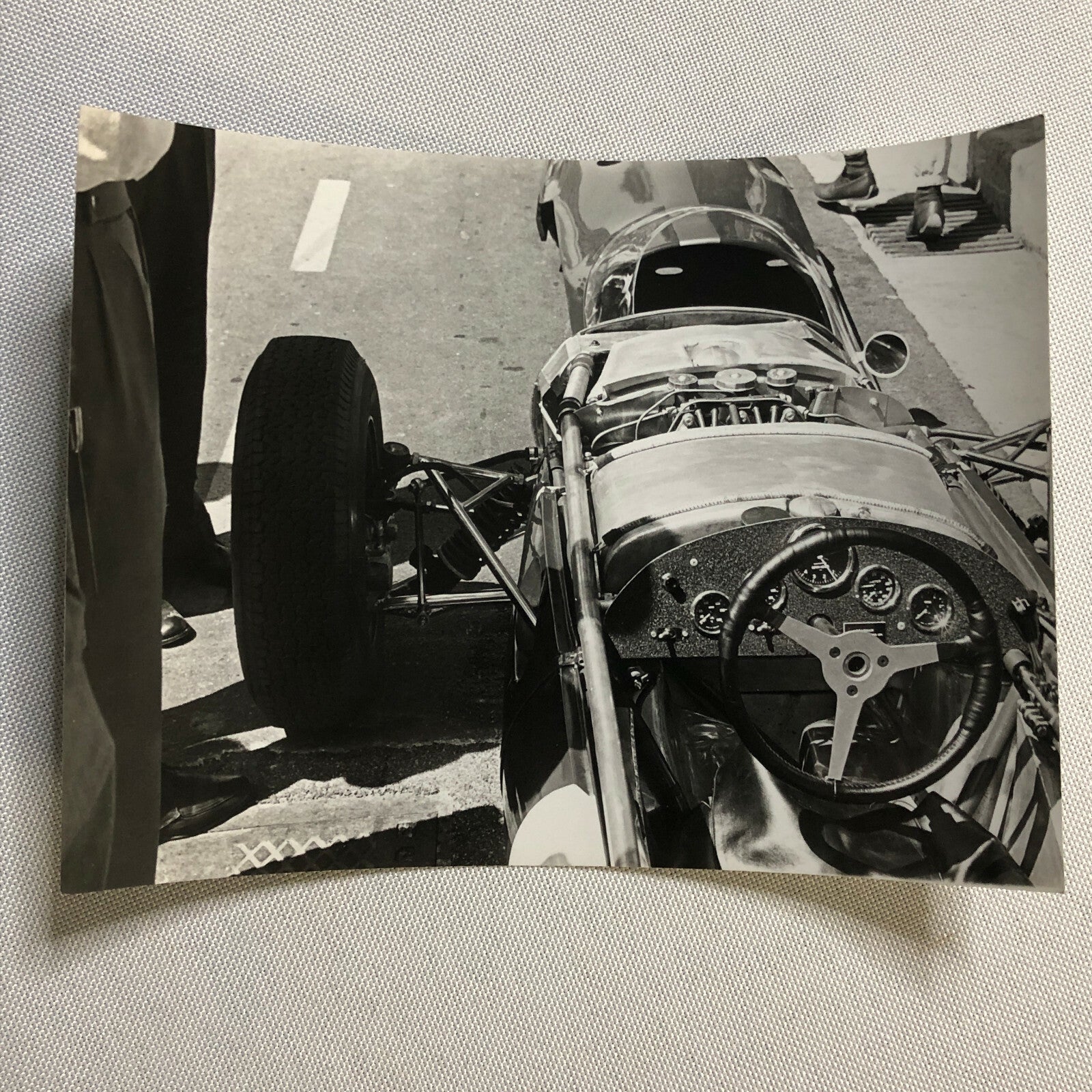 Vintage Grand Prix Racing Car Photo Photograph Print