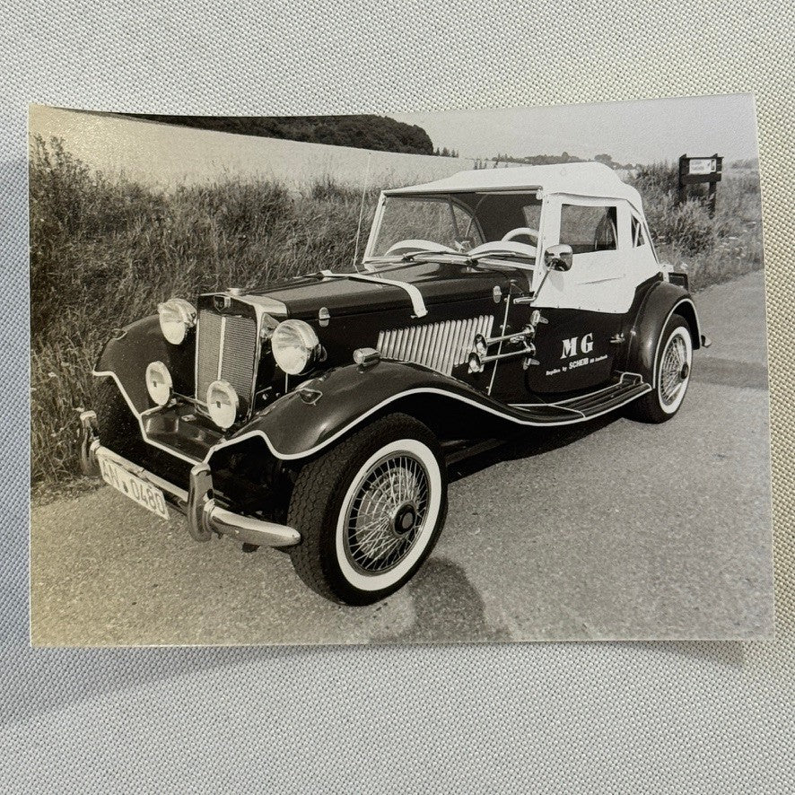 Scheib MG Replica Kit Car Photo Photograph Print Vintage