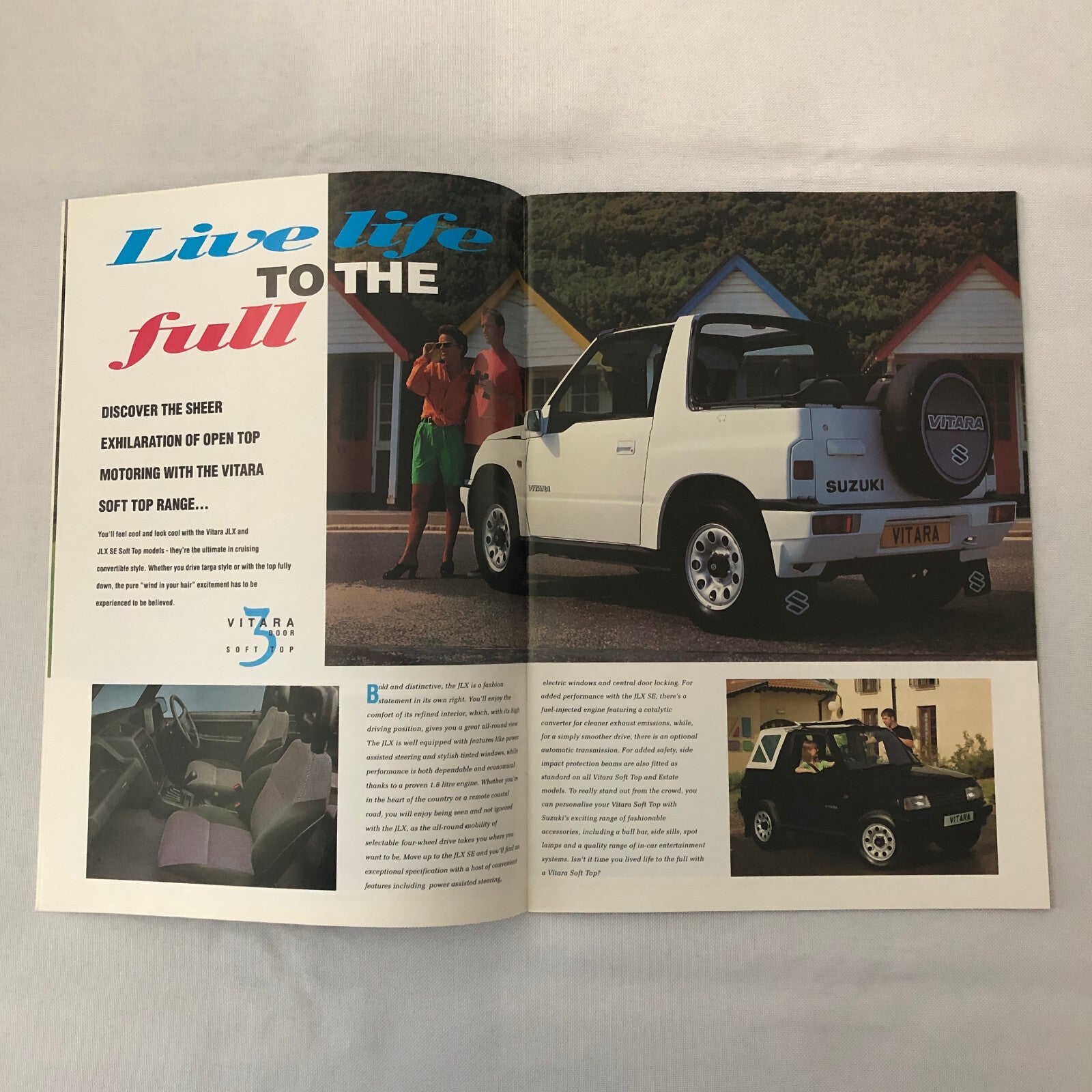1994 Suzuki Sales Brochure Catalog Capuccino Vitara Swift Samurai Supercarry