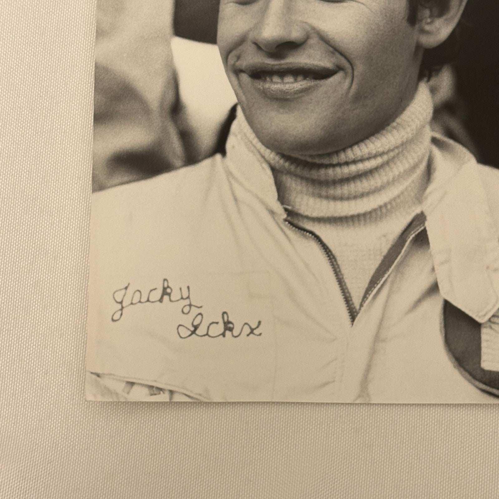 Vintage Racing Photo 1971 Monaco Grand Prix Race Driver Jacky Ickx Motorsport