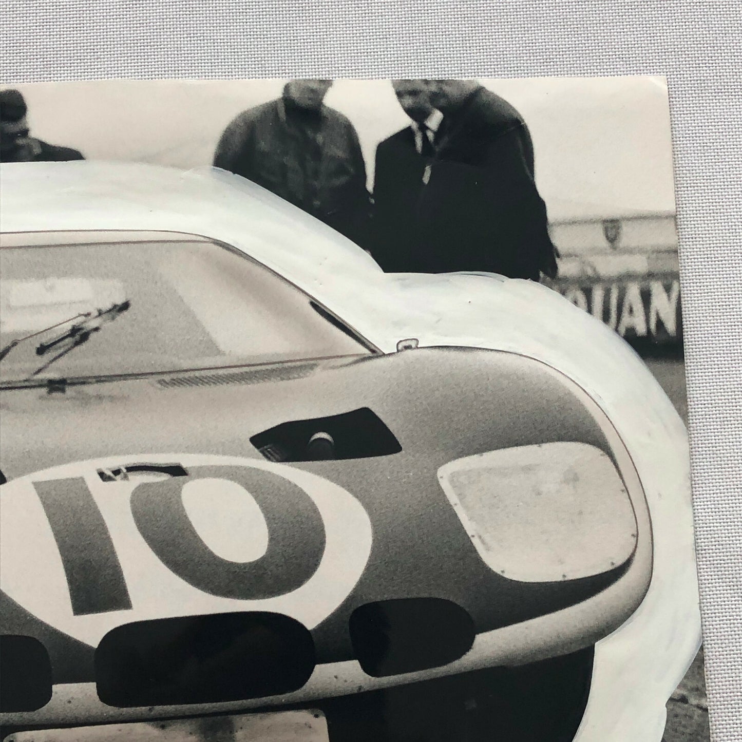 Vintage 1964 Ford GT40 LeMans Racing Press Photo Photograph Publifoto