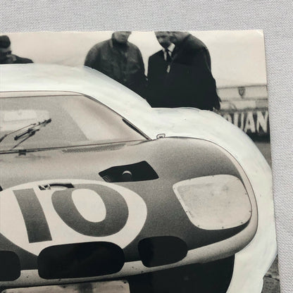 Vintage 1964 Ford GT40 LeMans Racing Press Photo Photograph Publifoto