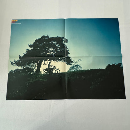 Ferrari 308 GT Spider Car Poster Magazine Insert GERMAN Text
