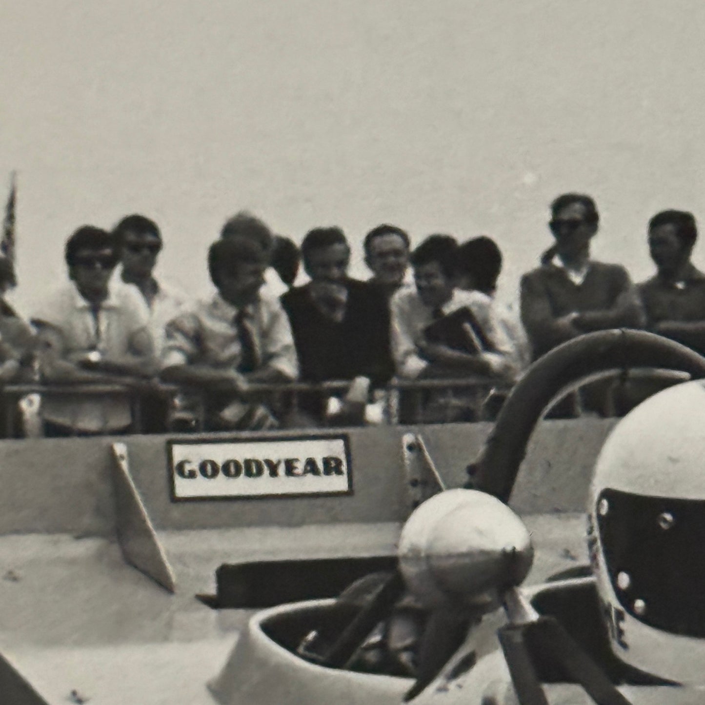Vintage Racing Photo Denny Hulme McLaren 1969 British Grand Prix Photograph