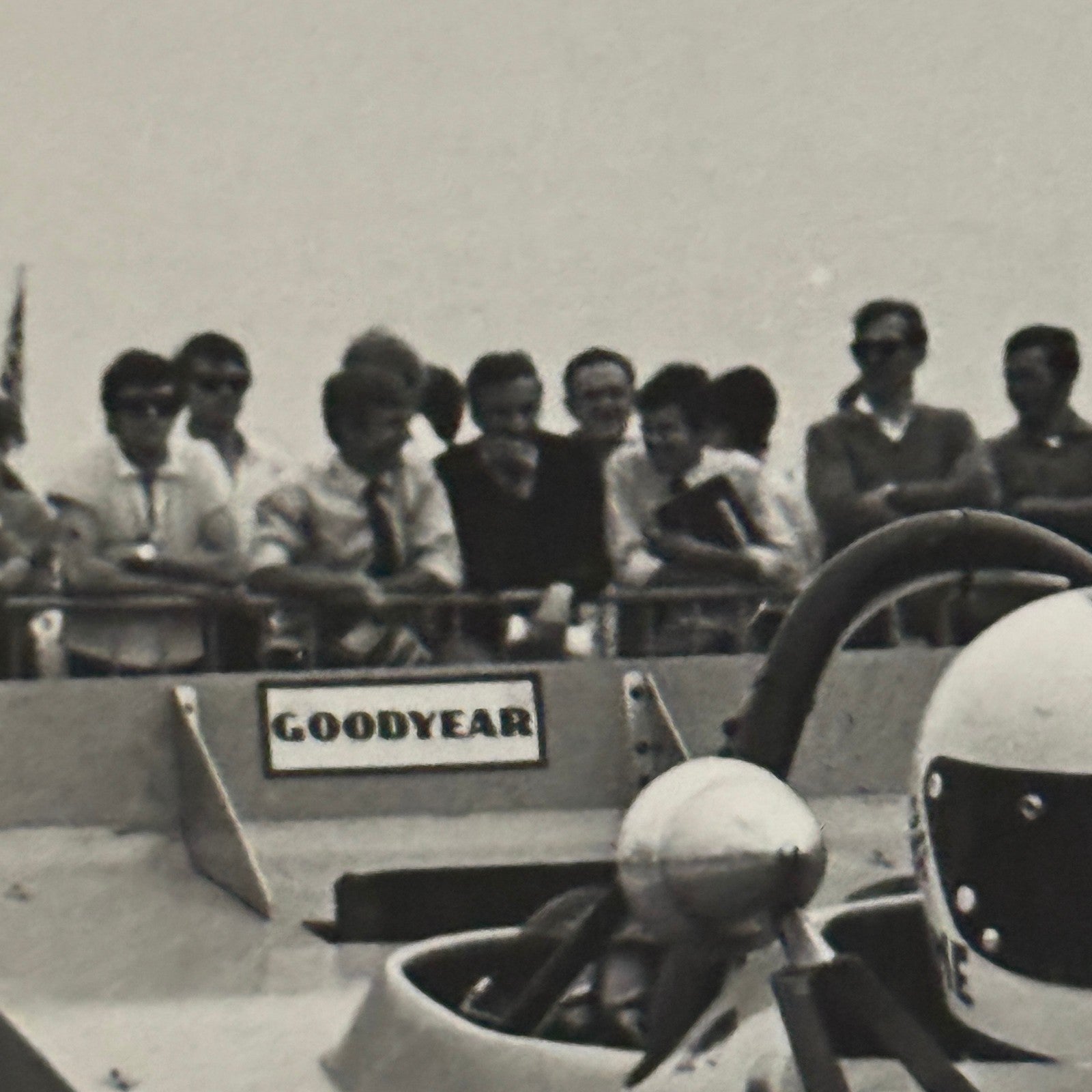 Vintage Racing Photo Denny Hulme McLaren 1969 British Grand Prix Photograph