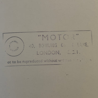 1922 Tourist Trophy TT Race Racing Photo Photograph Vintage Enfield Allday Car