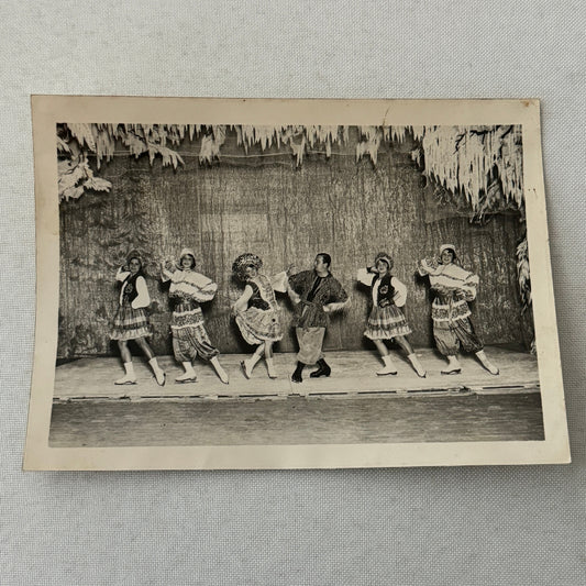 Vintage Ice Skating Ice Dancing Ice Ballet Act Berlin Germany Photo Photograph