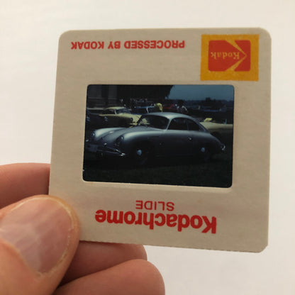 Porsche 356 Coupe Car Show 35mm Photo Slide Vintage 1981