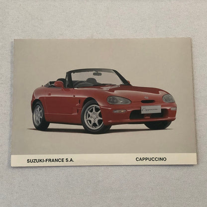 Suzuki Capuccino Car Factory Press Photo Photograph France
