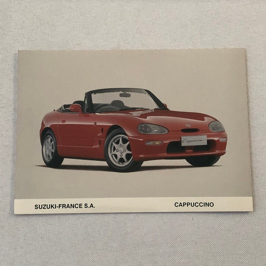 Suzuki Capuccino Car Factory Press Photo Photograph France