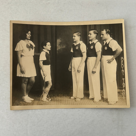 Vintage Circus Juggling Acrobat Act Bedini Tafani Photo Photograph