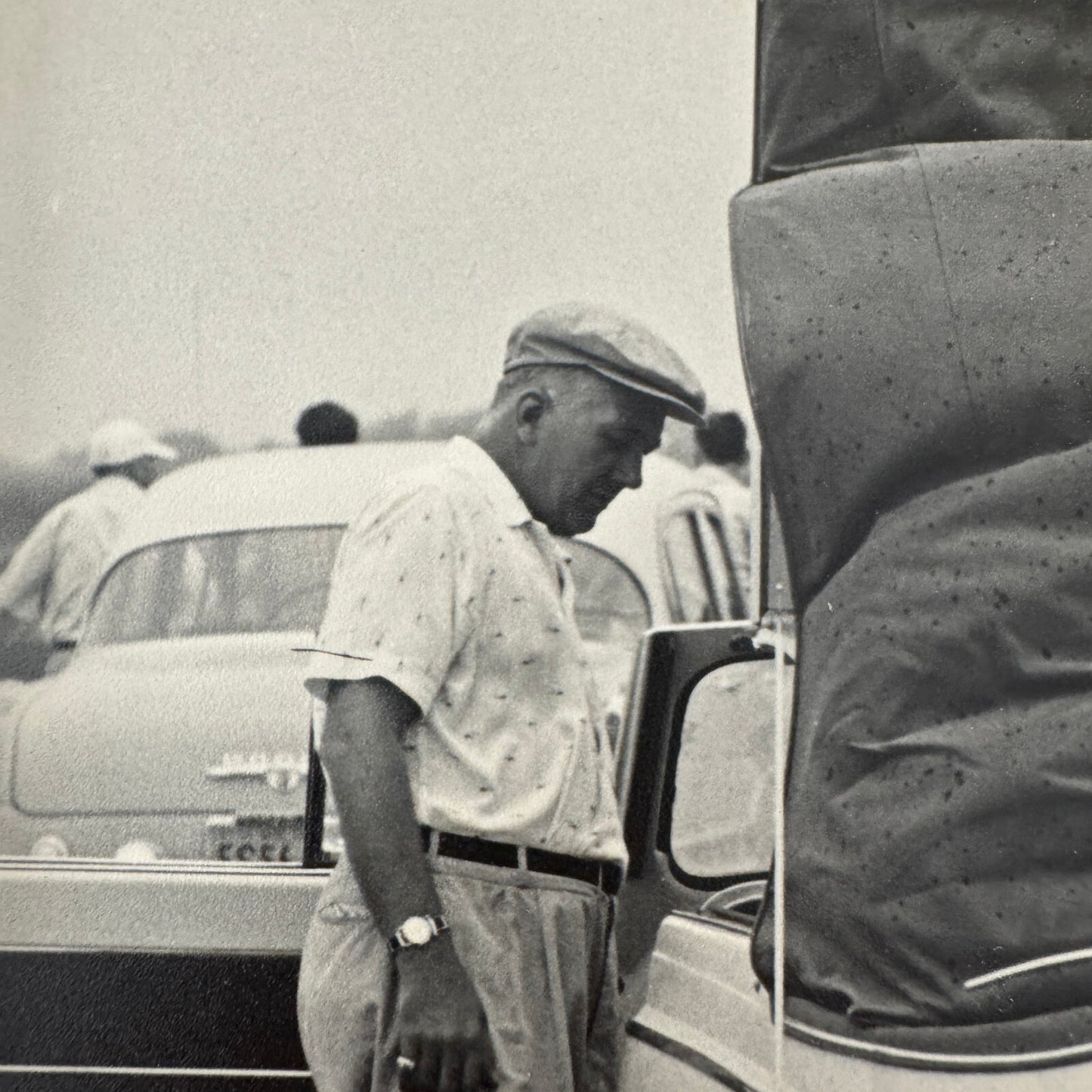 Vintage Volkswagen VW Beetle Convertible Cabriolet Photo Photograph Print