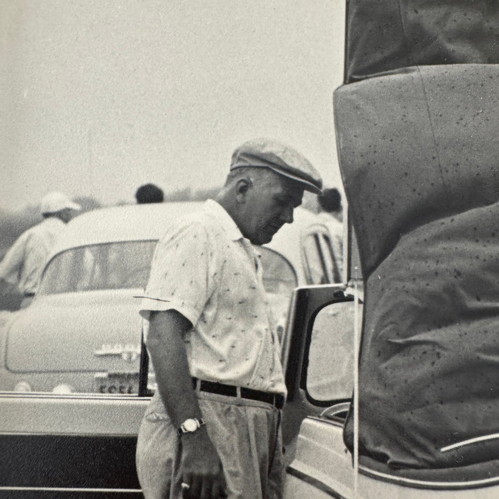 Vintage Volkswagen VW Beetle Convertible Cabriolet Photo Photograph Print