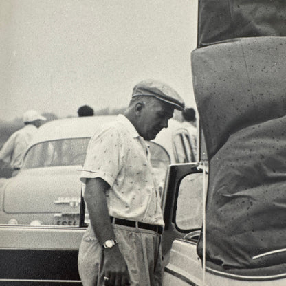 Vintage Volkswagen VW Beetle Convertible Cabriolet Photo Photograph Print