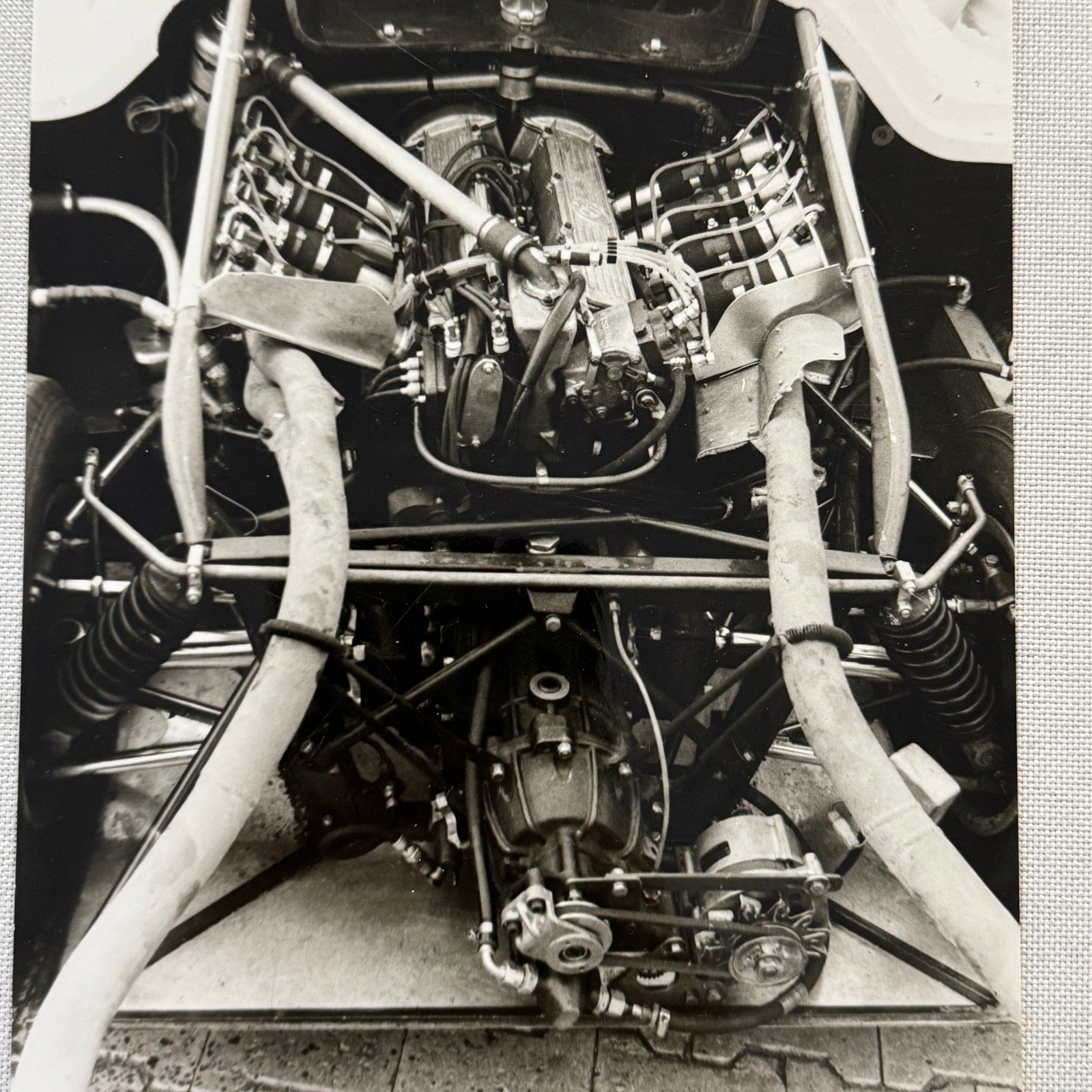 Chevron BMW B18 Racing Car 1970 Solitude Race Racing Engine Photo Photograph