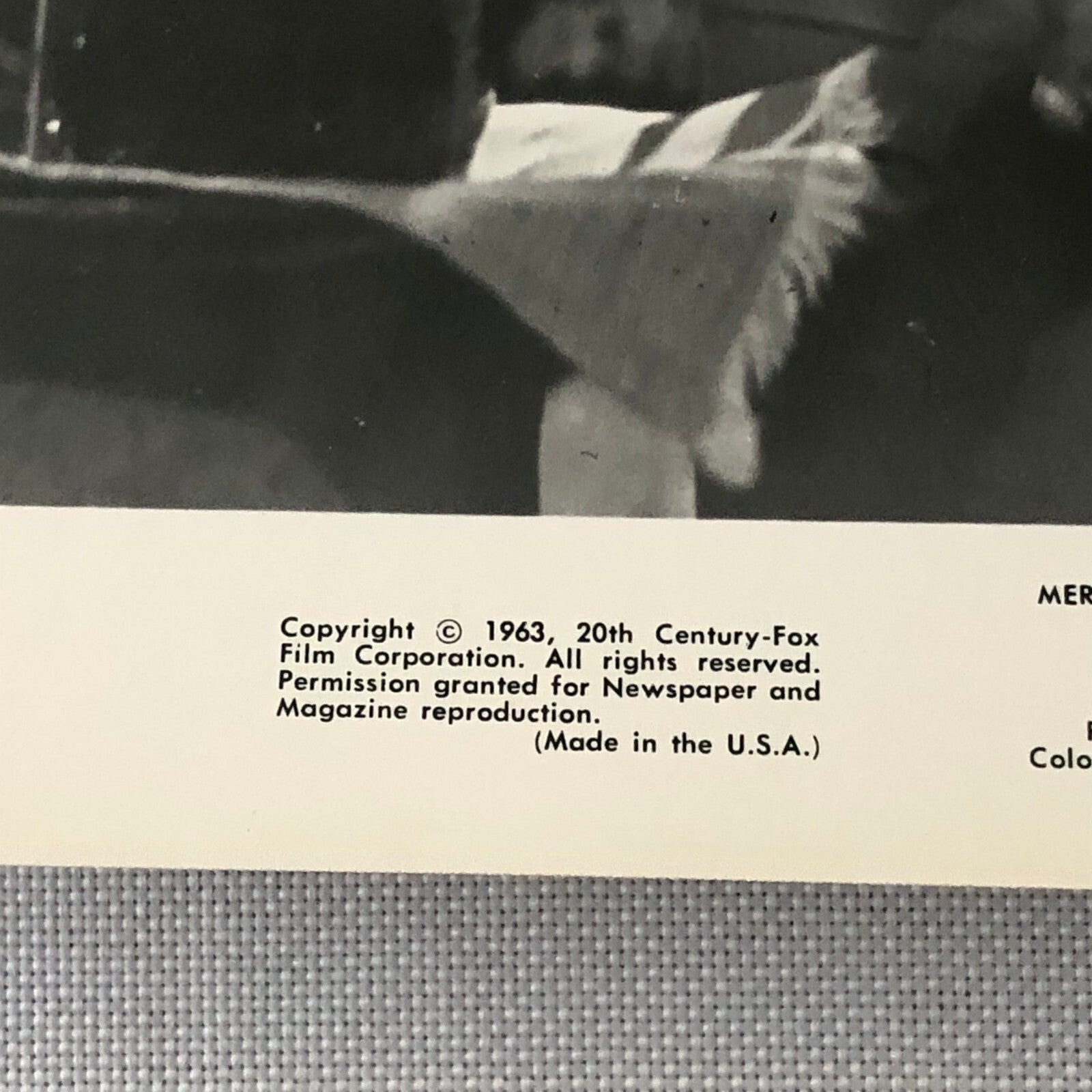 Merle Oberon Steve Cochrane Of Love and Desire Movie Press Photo Photograph 1963