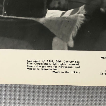 Merle Oberon Steve Cochrane Of Love and Desire Movie Press Photo Photograph 1963