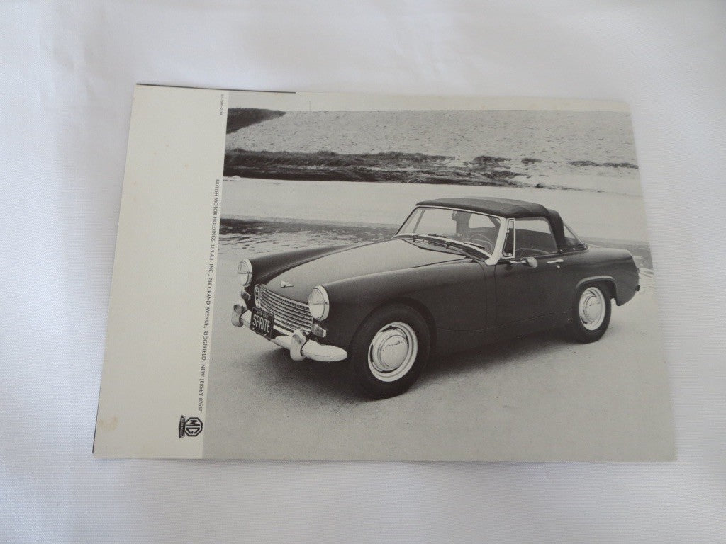 1968 Austin Healey Sprite Mark IV Sales Brochure Catalog Advertising 