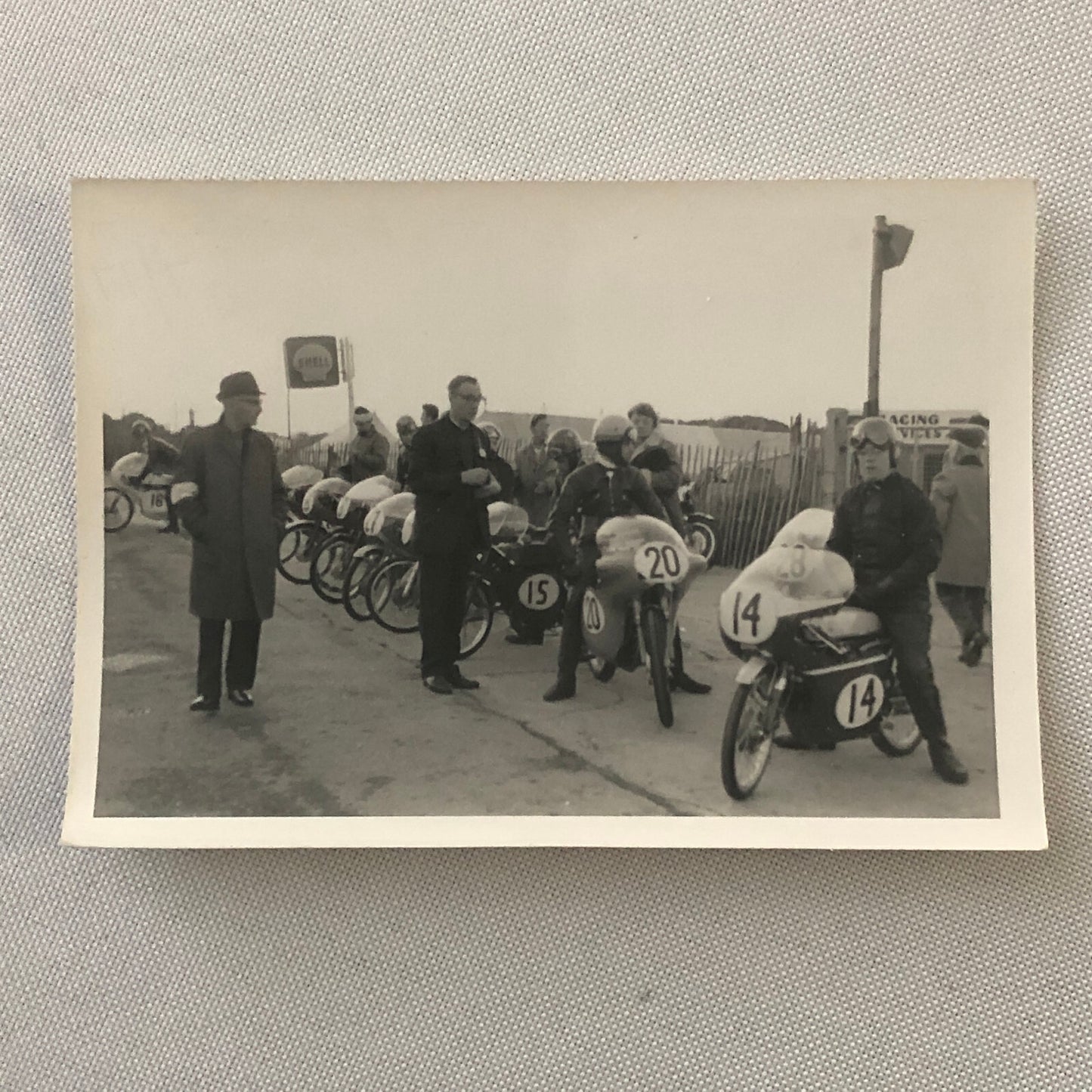Vintage Motorcycle Racing Photo photograph Germany