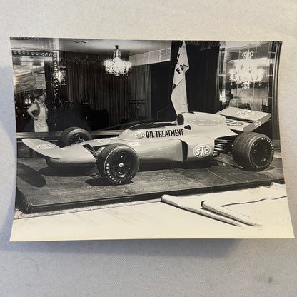 Vintage STP Racing Car Photo Photograph Print Ballroom Display Lot 5x