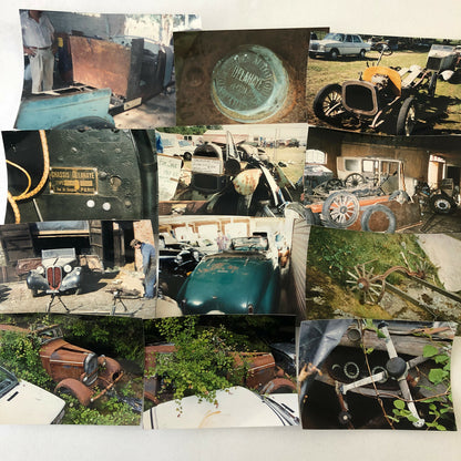 Vintage Delahaye Car Barn Find Junk Yard Part Photo Photograph Lot of 12