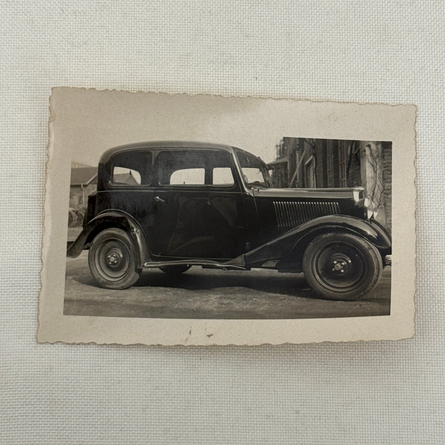 Vintage Photo Photograph Print Lot 2x Vintage Car Automobile