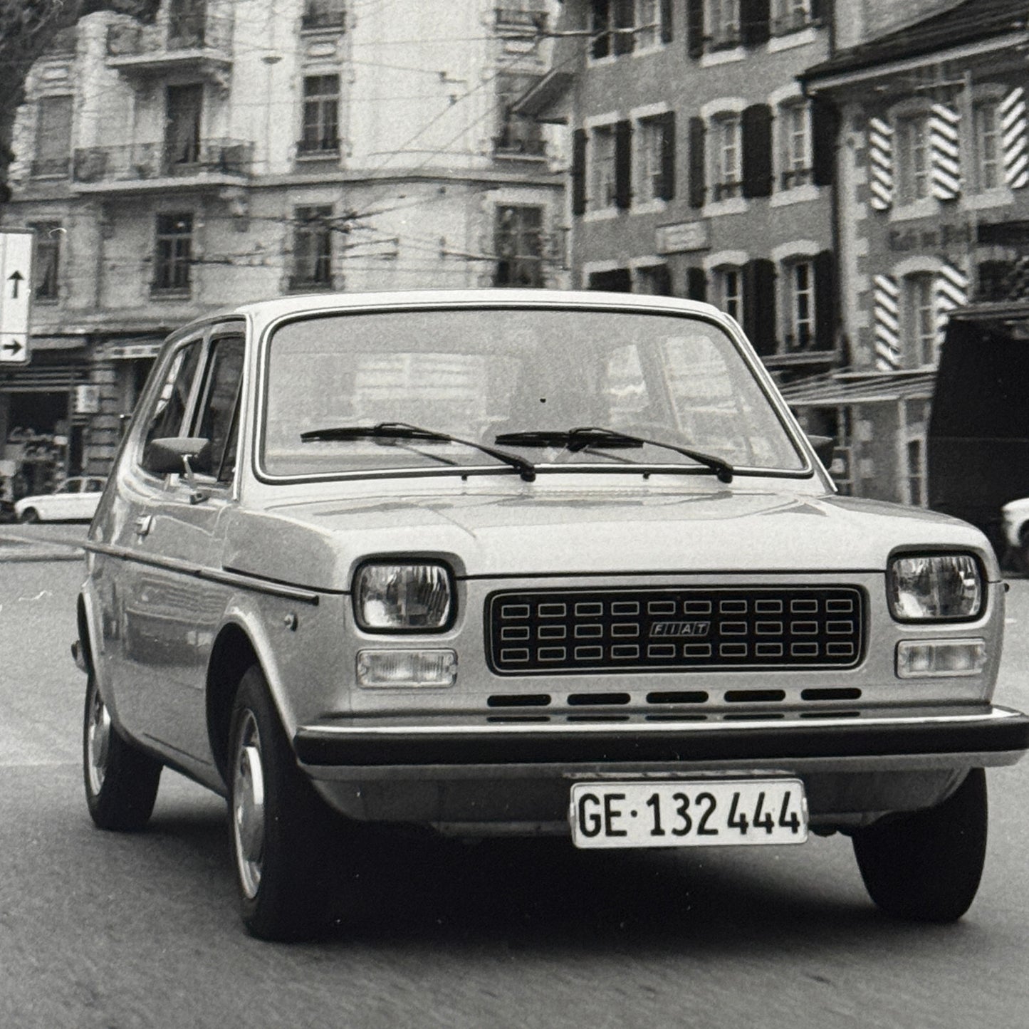 Fiat 127 Special and Fiat 128 Special Car Factory Press Photo Photograph Print