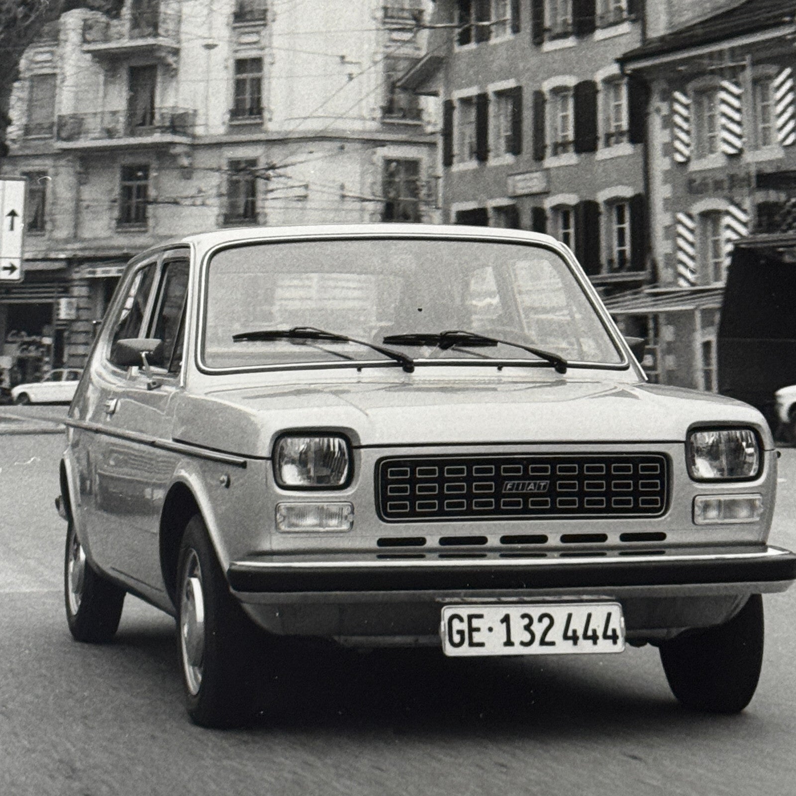 Fiat 127 Special and Fiat 128 Special Car Factory Press Photo Photograph Print