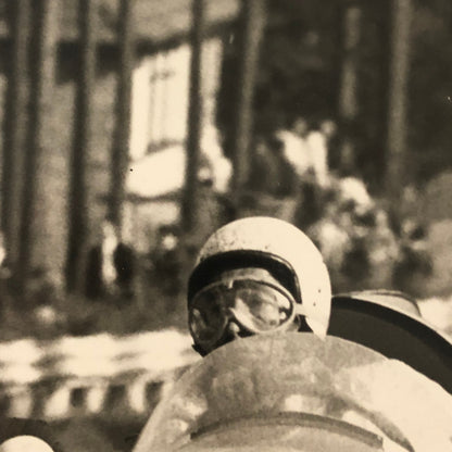 Racing Car Driver Photo Photograph Print Geoffrey Goddard
