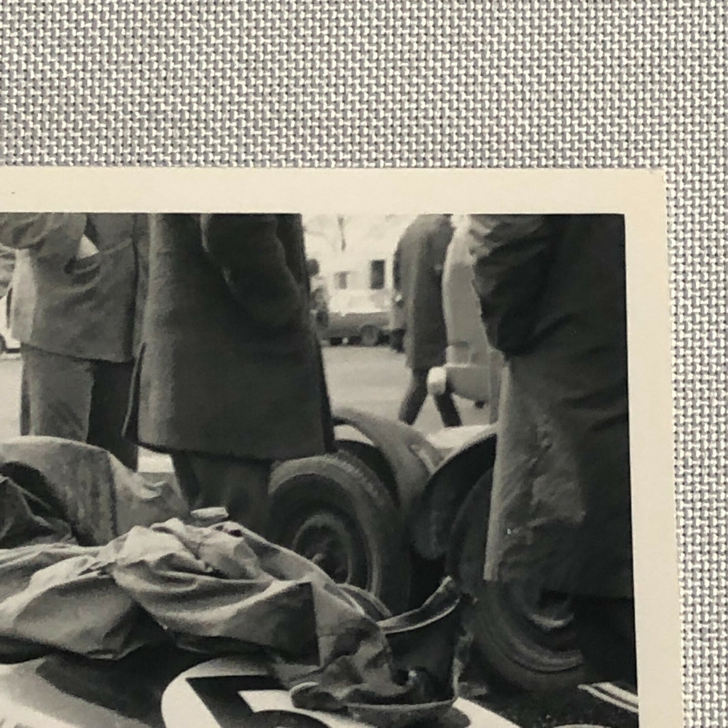 Vintage Racing Car in Paddock Area Photo Photograph Print Graham McRae