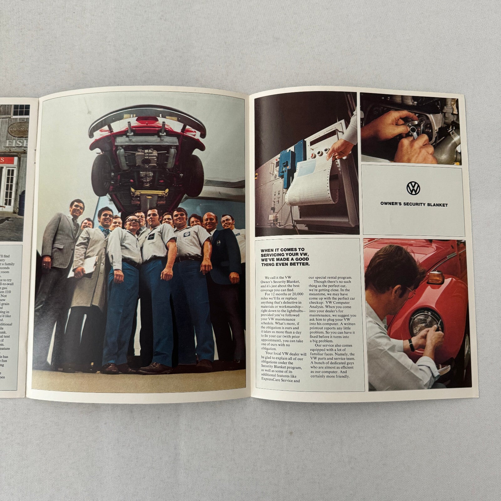 1975 Volkswagen VW Bus Van Station Wagon Camper Campmobile Brochure Catalog