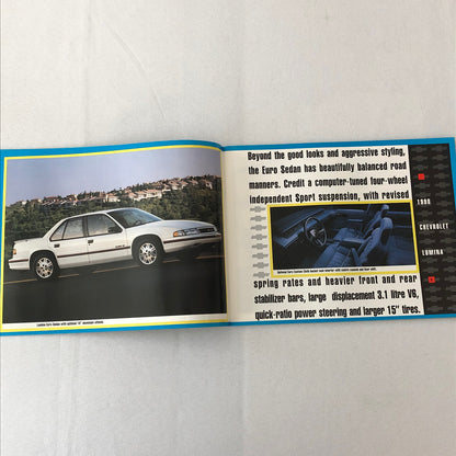 1990 Chevrolet Sales Brochure Lumina APV Van Corsica Celebrity Wagon Caprice +