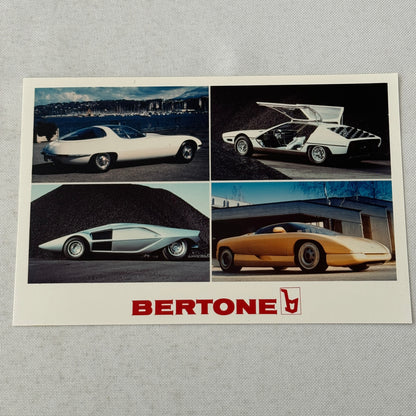 Bertone Press Kit 1998 Lamborghini Miura Countach Lancia Stratos Alfa Romeo +