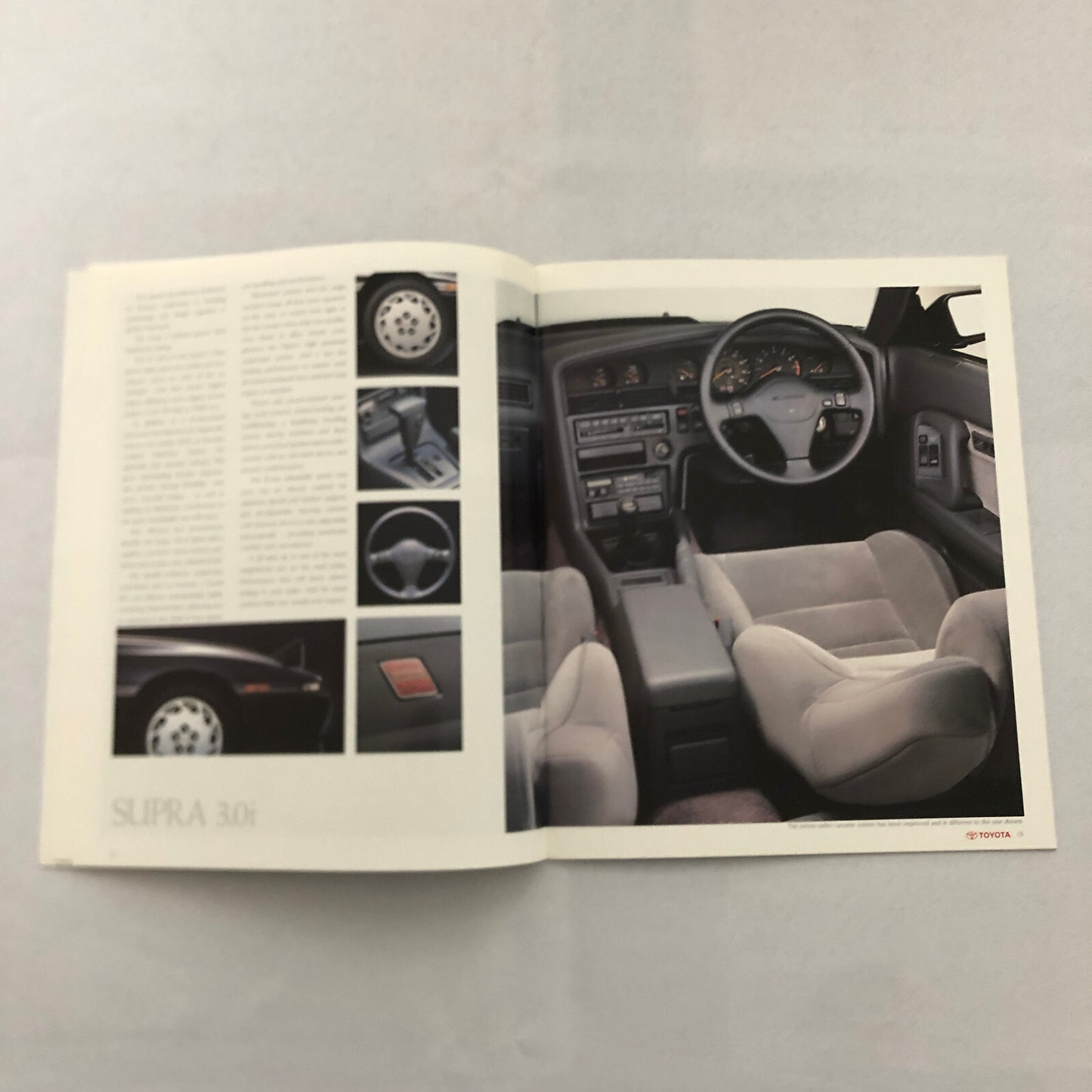 1990 Toyota Sports Car Sales Brochure Catalog Celica Supra MR2 Corolla UK Market