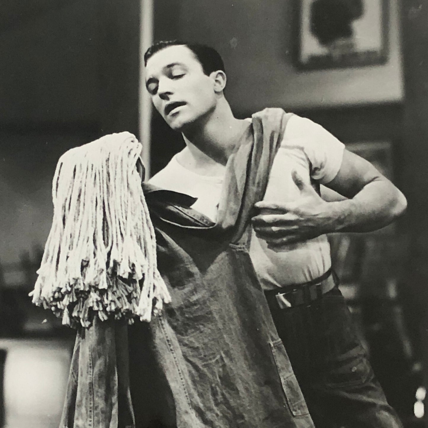 An Evening with Gene Kelly Vintage Press Photo Photograph Print Actor