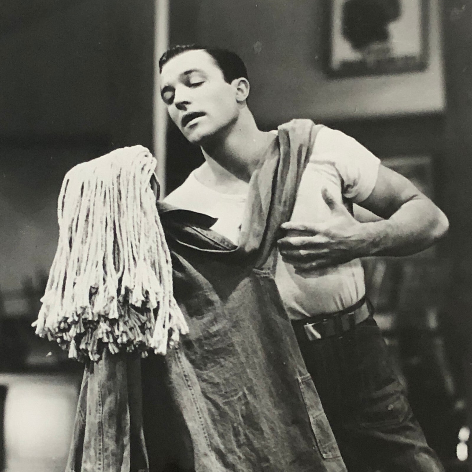 An Evening with Gene Kelly Vintage Press Photo Photograph Print Actor