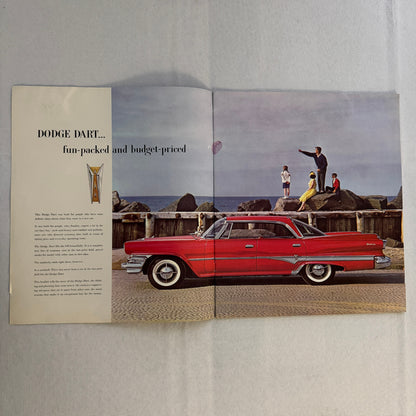 1960 Dodge Dart Car Sales Brochure Catalog Vintage Phoenix Pioneer Seneca