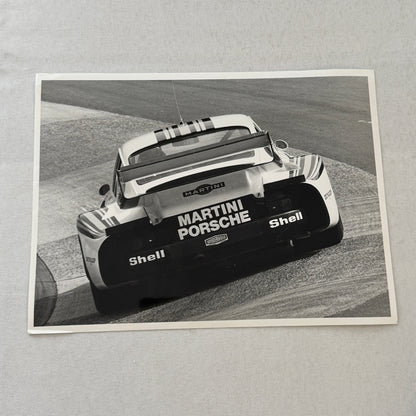 Vintage Porsche Martini Racing Car Photo Photograph Print