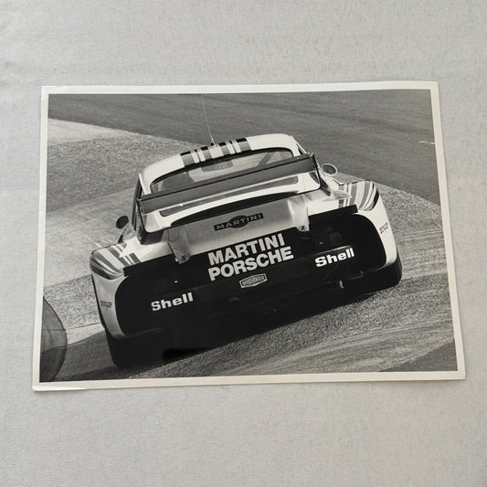 Vintage Porsche Martini Racing Car Photo Photograph Print