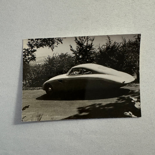 Vintage Streamline Streamliner Aerodynamic Car Automobile Photo Photograph Print