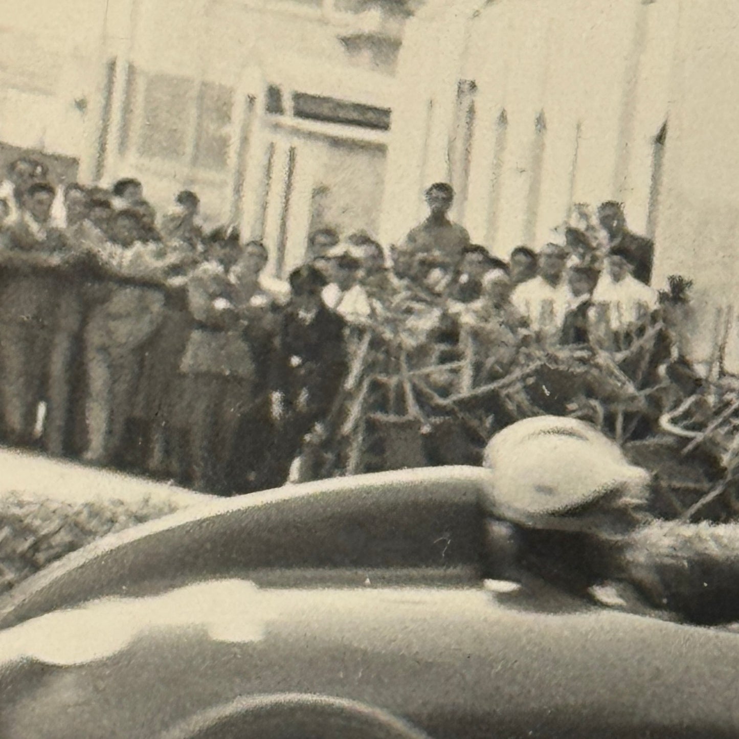 Vintage Racing Car Photo Photograph Print