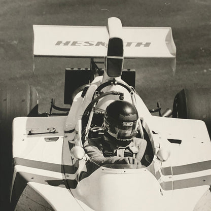 James Hunt Hesketh Racing Driver Car Photo Photograph Print F1 Formula One