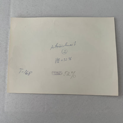 Porsche Racing Car Engine Photo Photograph Print Unidentified