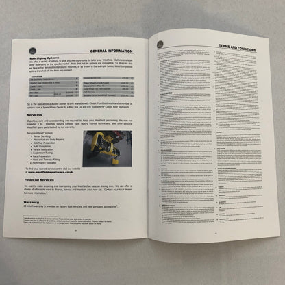 Westfield Kit Car Sports Cars Sales Brochure Catalog SEiGHT Mega Range Sport