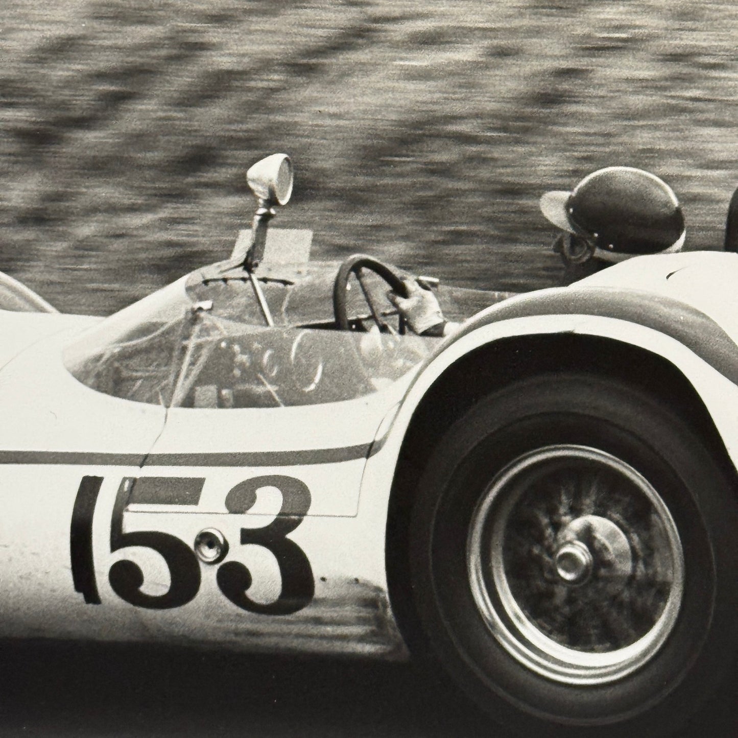 Vintage Racing Photo Photograph Ken Miles Riverside 1962 Grand Prix Modern Print