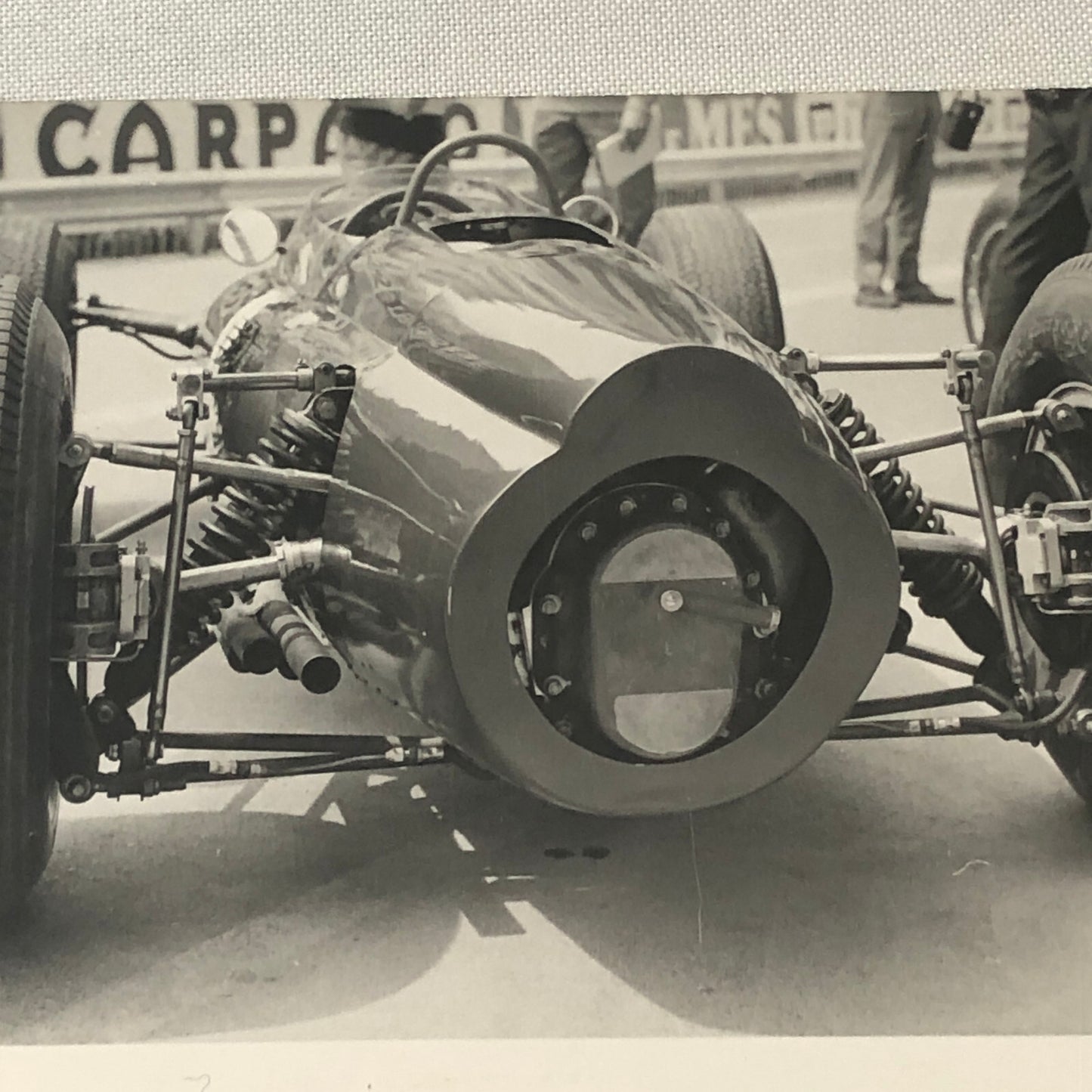 Vintage Racing Photo Photograph BRM Car