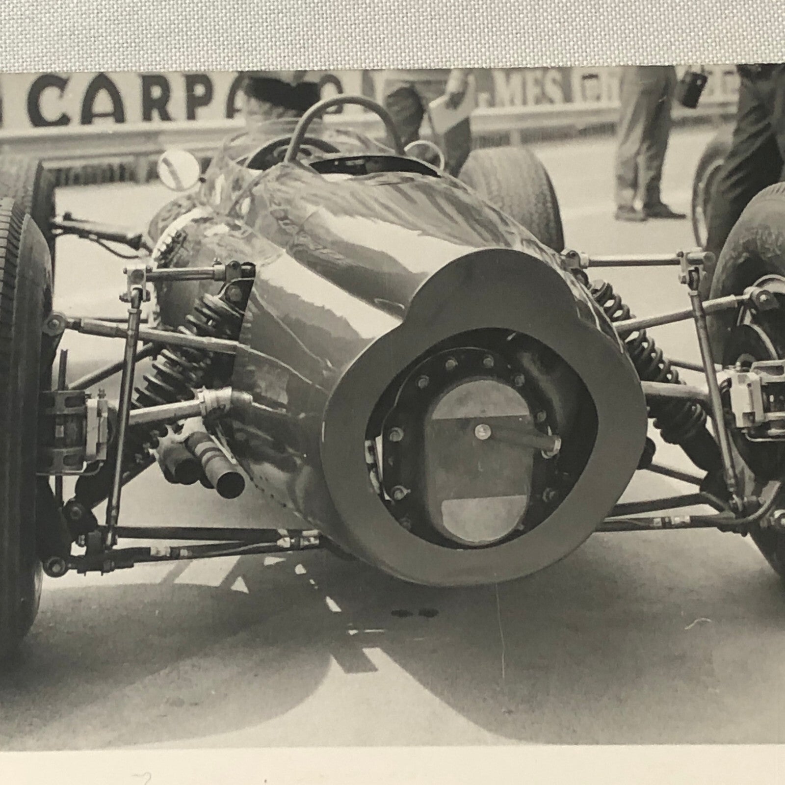 Vintage Racing Photo Photograph BRM Car